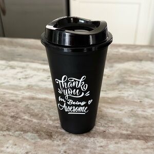 Travel Coffee Cup With Lid - “ Thank You For Being Awesome” Gift